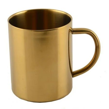 Stainless Steel Cups 400ml Pint Drinking Cups Metal Drinking Glass Water Cup for Kids and Adults | Walmart (US)