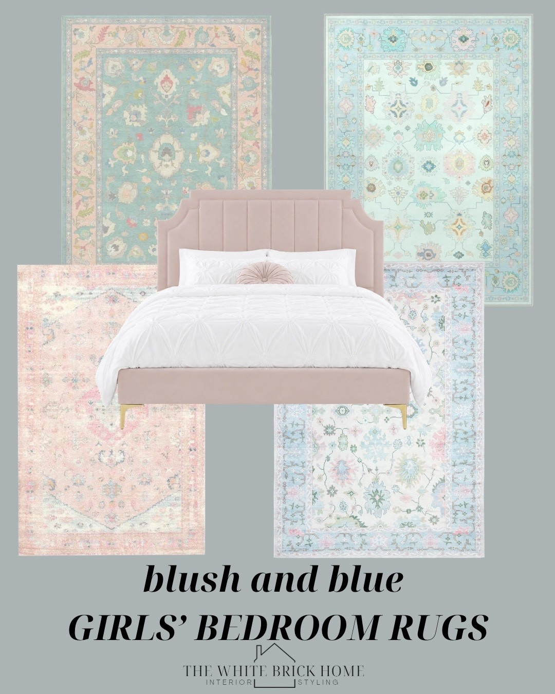 A round up of beautiful blue and blush area rugs that would look amazing in a girls bedroom - pair with a blush or white bed for a fresh look! 

Girls room, girls bedroom, kids room, kids bedroom, girls room rug, girls room decor, girls room area rug, girls room blush, girls room blue, girls room bed, girls room decor, girls room bedding, teen girl, teen girl bedroom, teen bedroom ideas, girls room bedding, girls room bed, girls room decor ideas, modern girls room, modern room, bedroom, tween girl, tween girl bedroom, wayfair, pottery barn teen

#LTKSeasonal #LTKKids #LTKHome