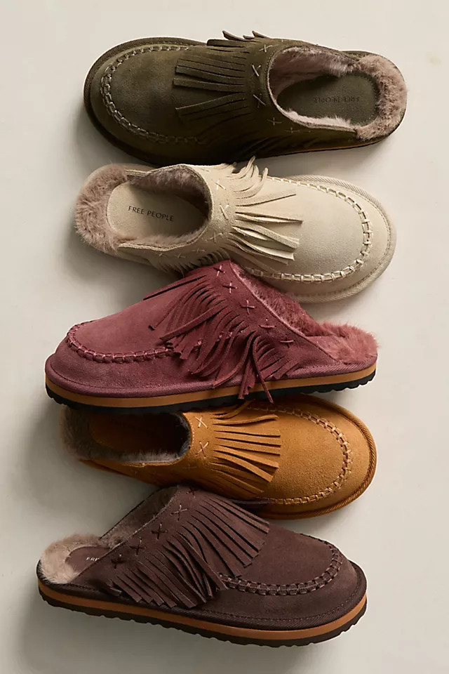 Fallon Fringe Mules | Free People (Global - UK&FR Excluded)
