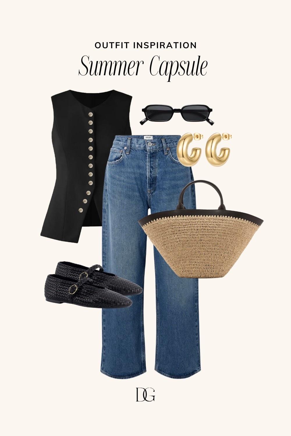 Summer Capsule Outfit Inspo | summer outfit, summer outfits, summer finds, summer capsule wardrobe, summer staples, summer wardrobe staples, summer basic, summer basics, summer style, summer bag, summer trend, summer trends, summer fashion, summer 2025, summer closet staple, summer closet staples, summer closet essentials, summer neutrals, neutral outfit, neutral outfits 

#LTKFindsUnder100 #LTKStyleTip #LTKSeasonal