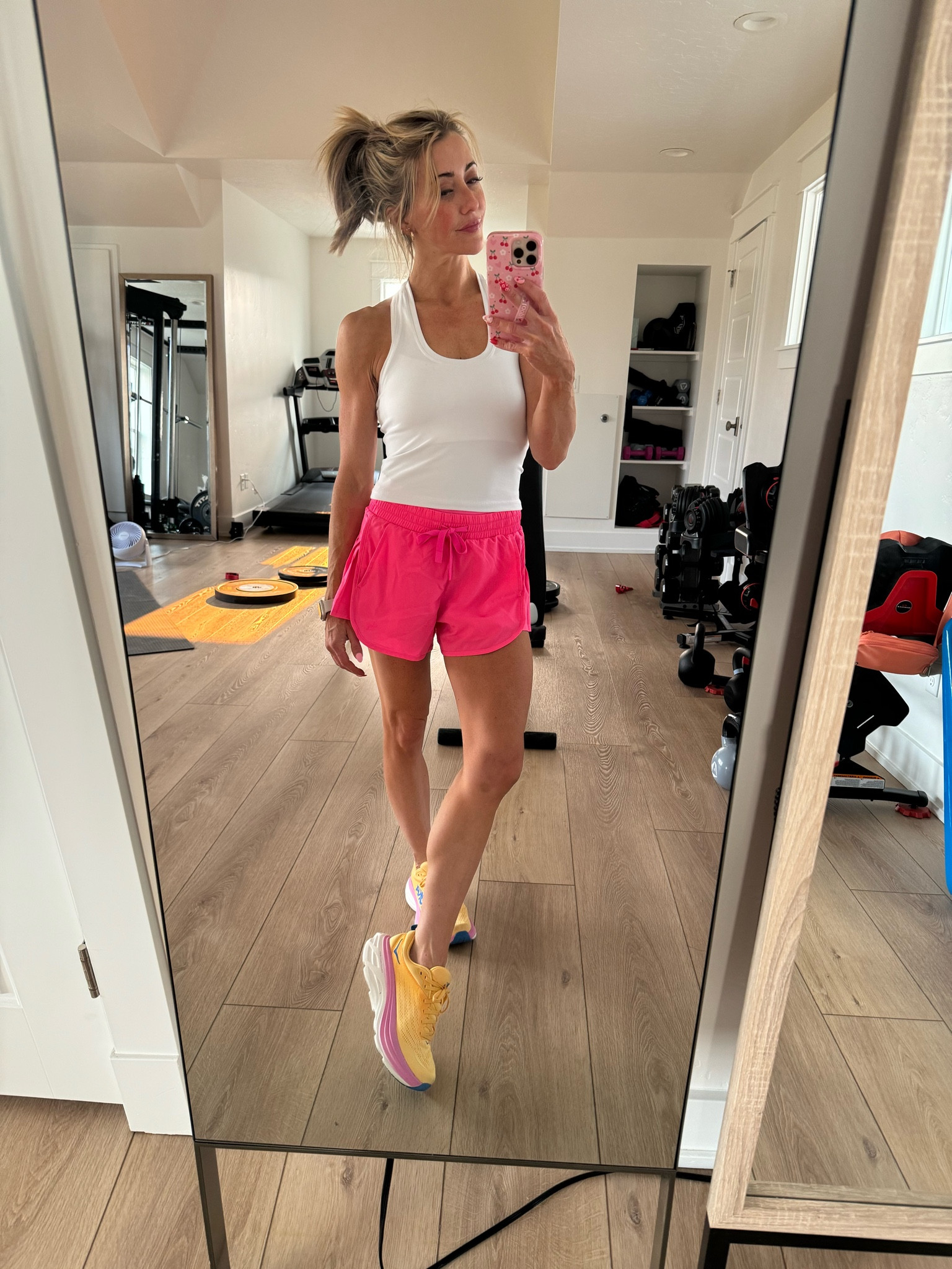 On Wednesdays we wear pink! Wearing my favorite active top from Amazon!! 

#LTKStyleTip #LTKActive #LTKFitness