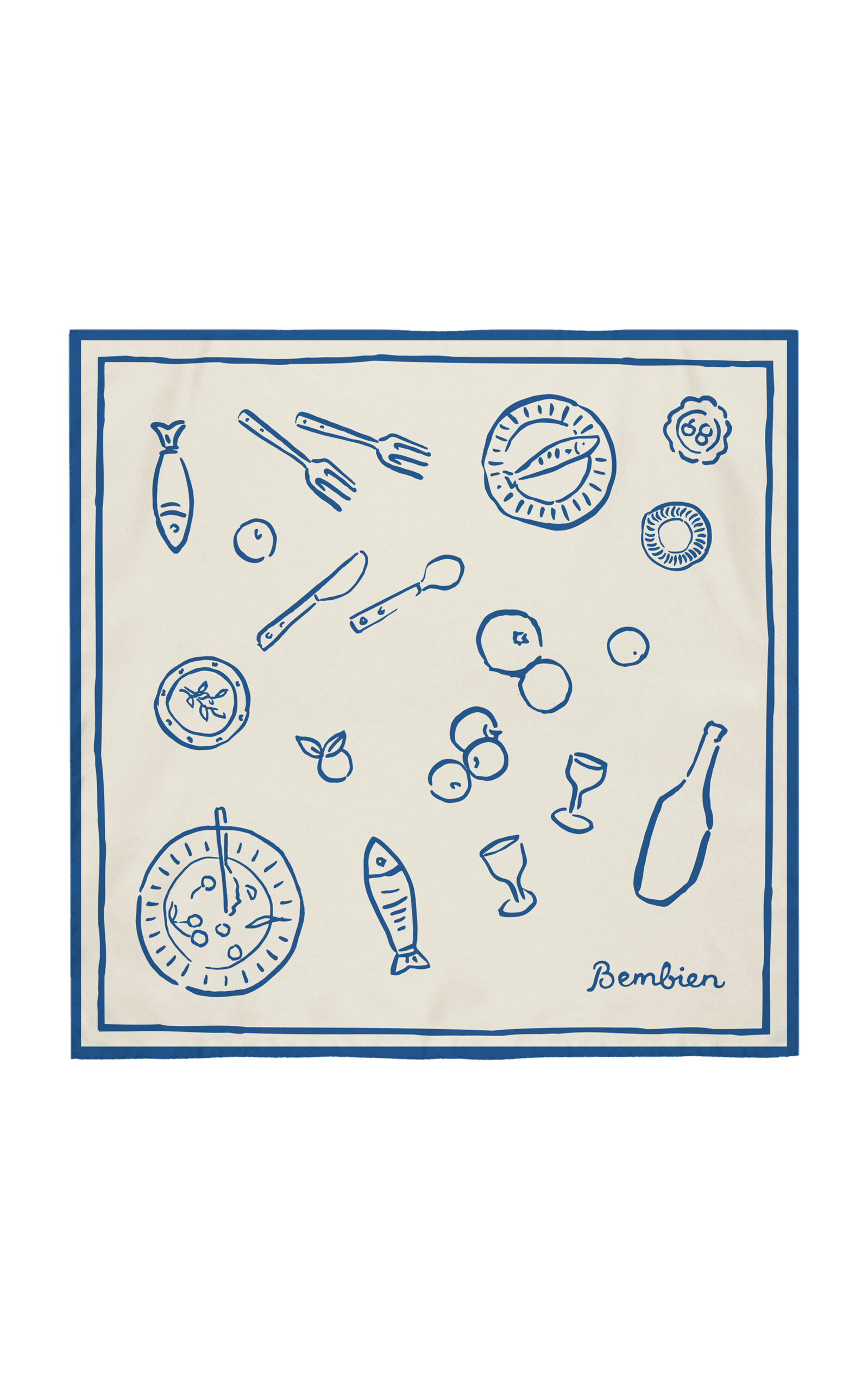 Tableau Silk Scarf | Moda Operandi (Global)