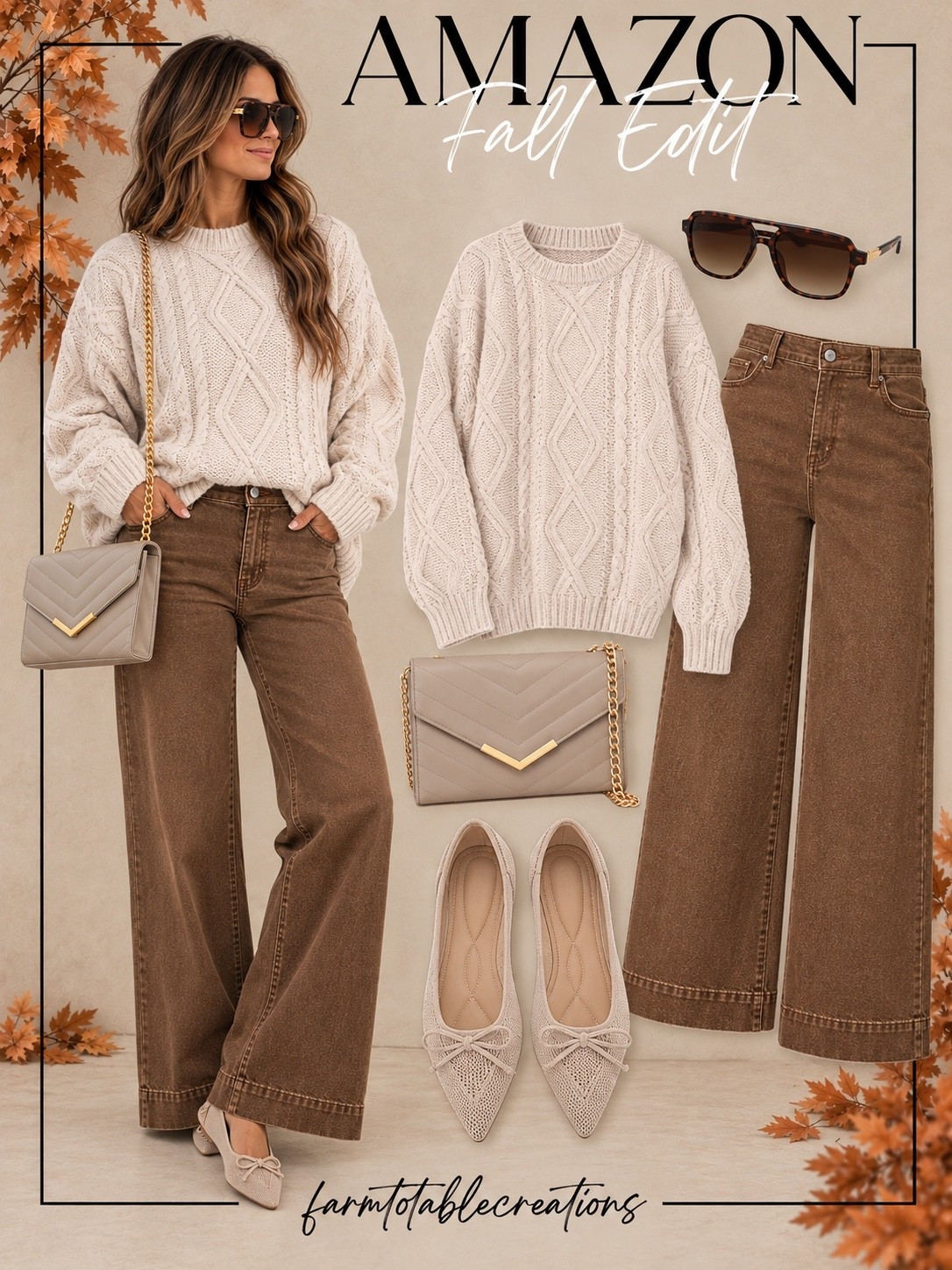 THE AMAZON FALL FASHION EDIT 🍂 Cozy knits, rich chocolate brown denim, the cutest ballet flats, and neutral accessories that pull the whole look together! 🤎 These Amazon finds make putting together an effortlessly polished fall outfit so easy. Everything is linked and ready to shop!

#LTKFallFashion #LTKStyleTip #LTKUnder50 #AmazonFashion #FallOutfits