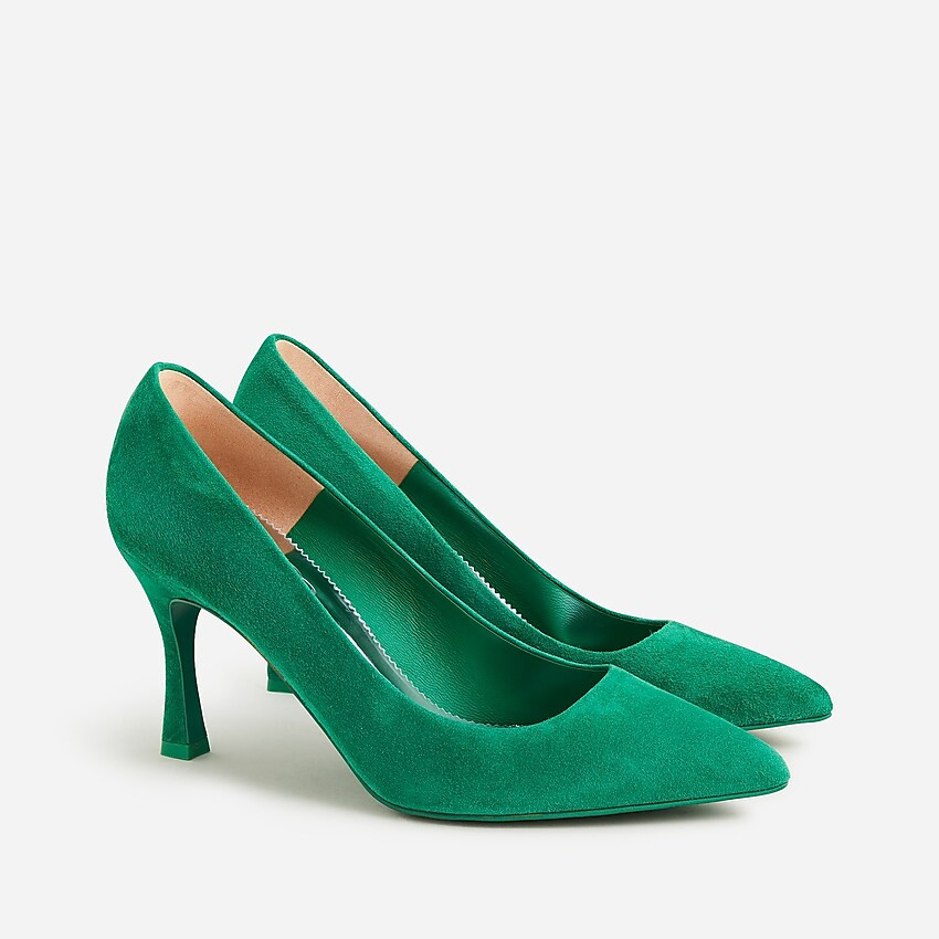 Elsie made-in-Italy suede pumps | J. Crew US