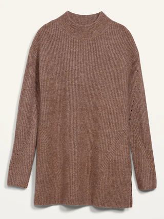 Cozy Textured Tunic Sweater for Women | Old Navy (US)