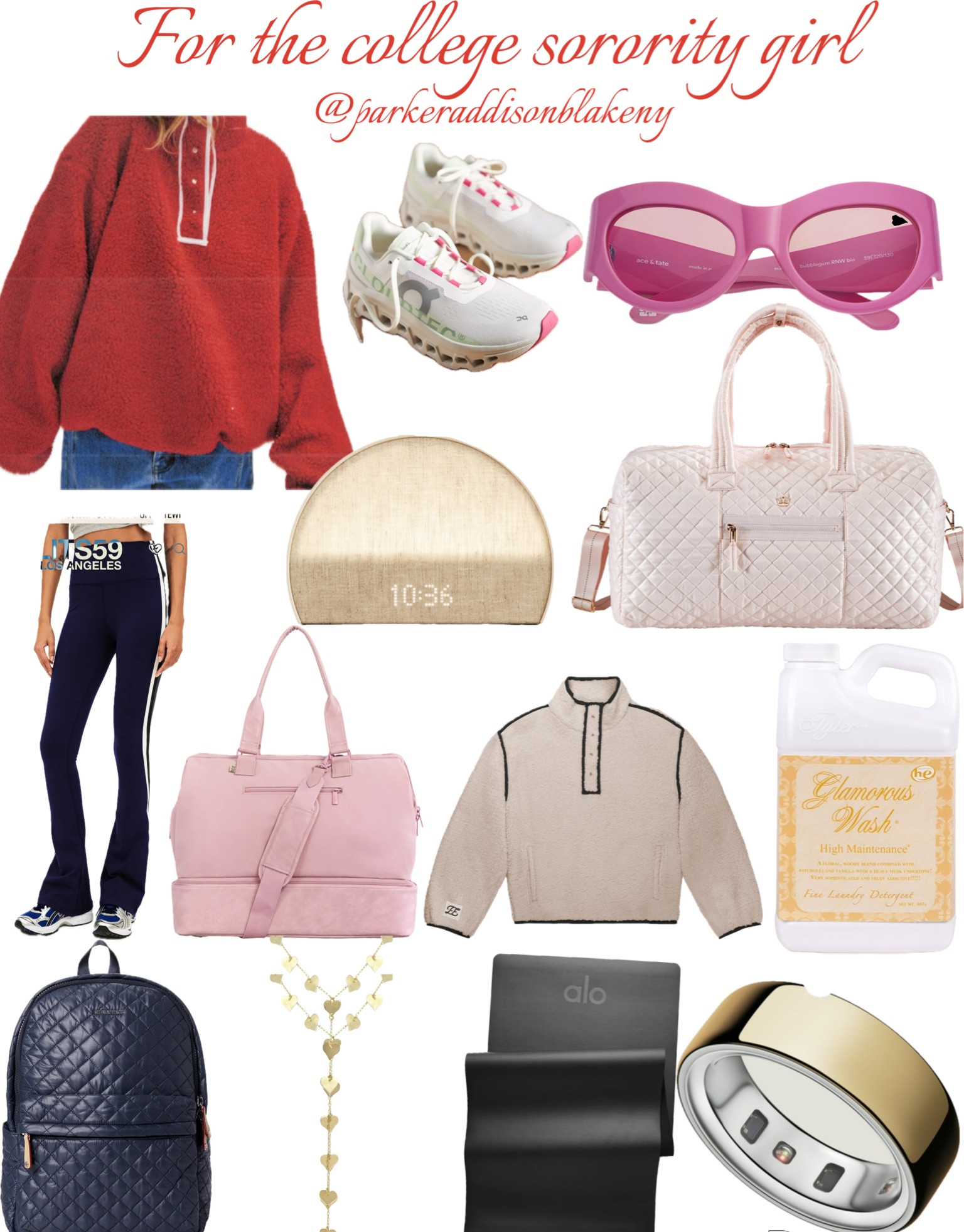 What most of my friends and I have/ want for Christmas! 

Things it won’t let me link:
-Red pullover is Parke, red one is on preorder
-Glasses are Ganni
-Oliver Thomas Sleepover Bag
-White ish pullover is Elven Elven, also on preorder 
-Aura Ring from their website 
-Mz Wallace Backpack 

#LTKSeasonal #LTKHoliday #LTKGiftGuide