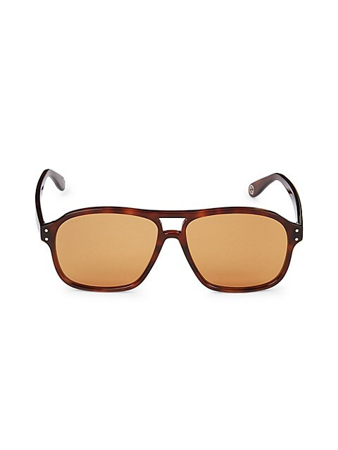 Gucci 58MM Aviator Sunglasses on SALE | Saks OFF 5TH | Saks Fifth Avenue OFF 5TH