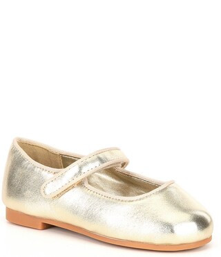 Girls' Darrling Metallic Leather Mary Janes (Toddler) | Dillard's