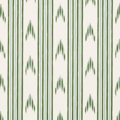 Schumacher x Mark D. Sikes Santa Barbara Ikat Wallpaper | Wayfair North America