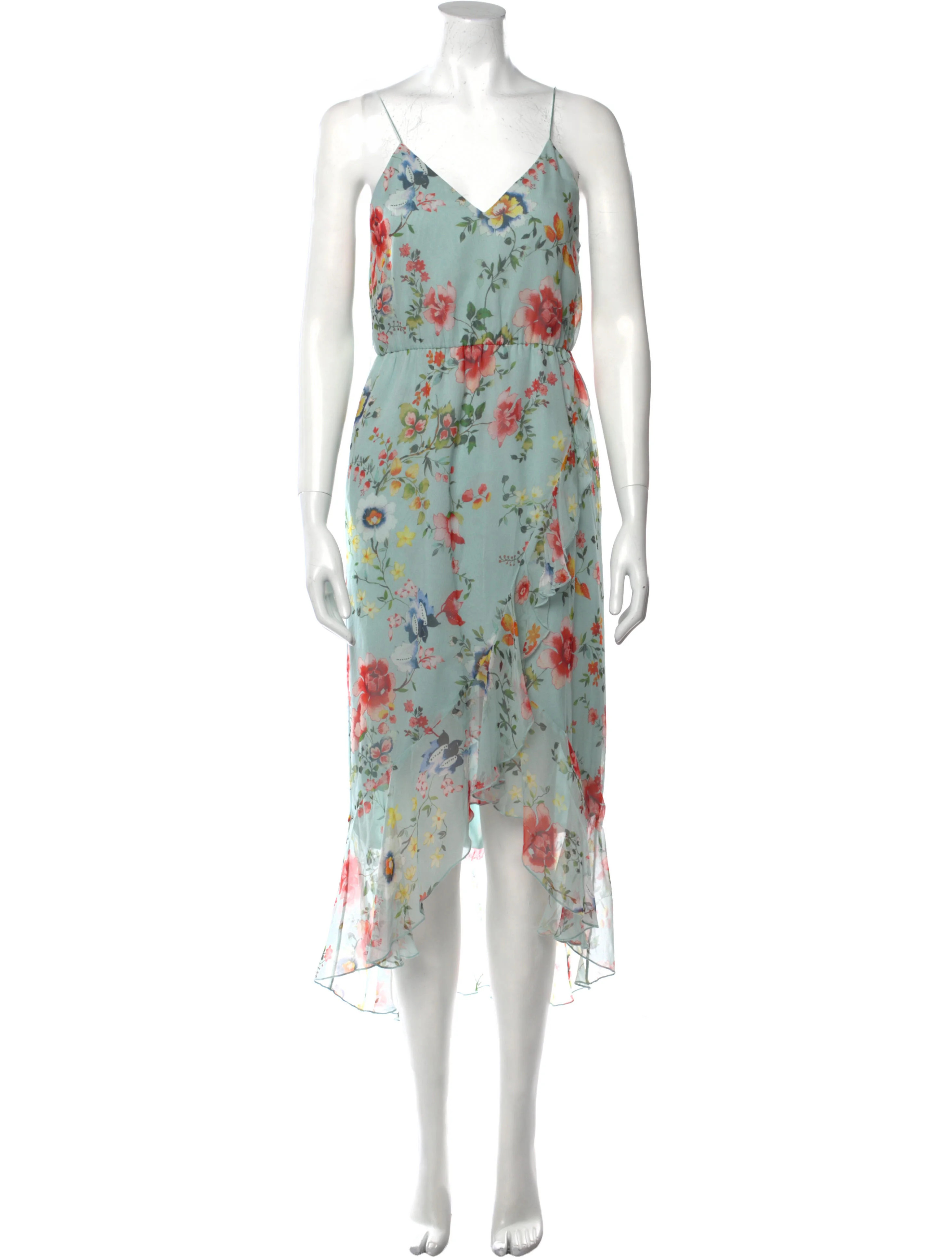 Silk Midi Length Dress | The RealReal