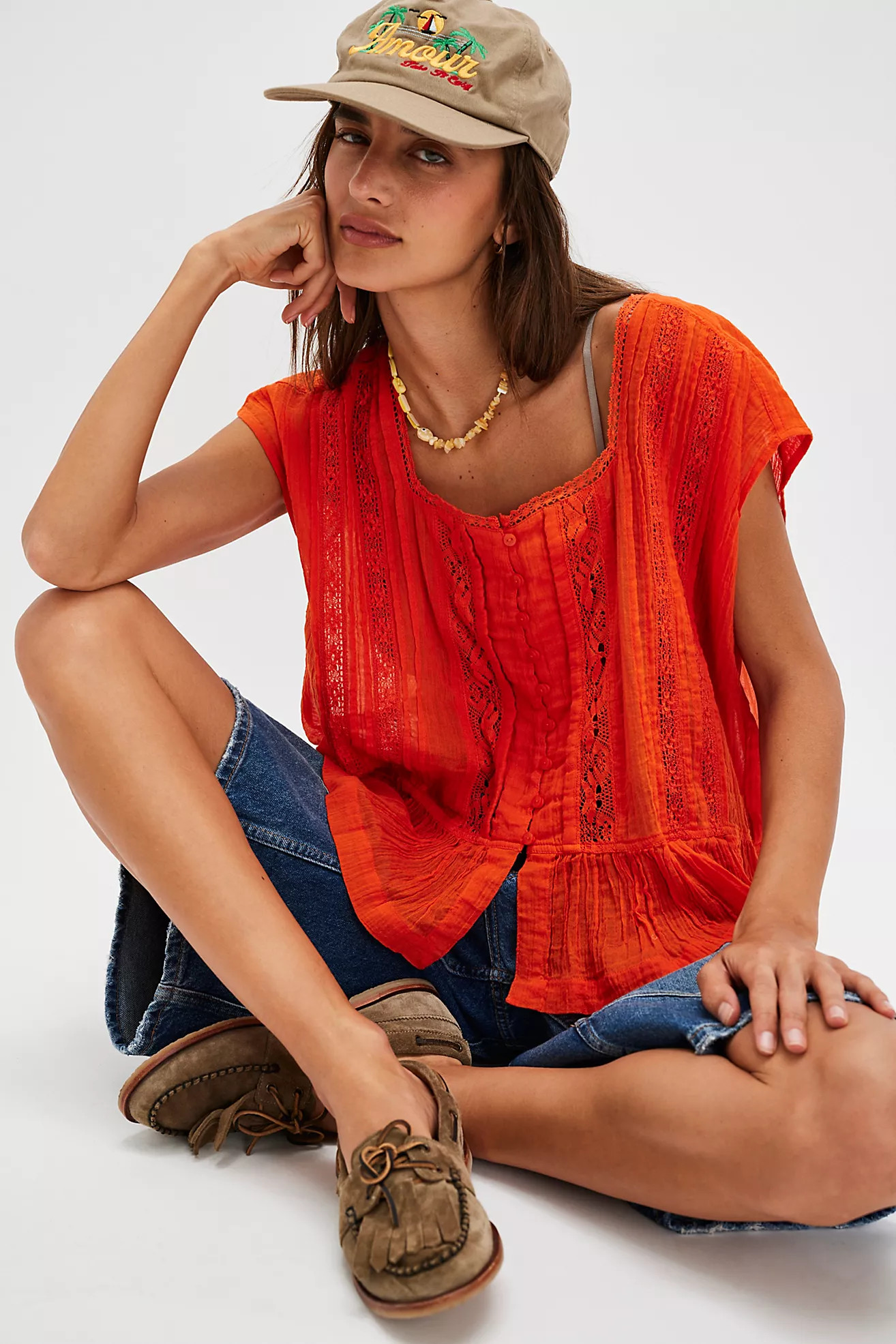 Georgia Blouse | Free People (Global - UK&FR Excluded)