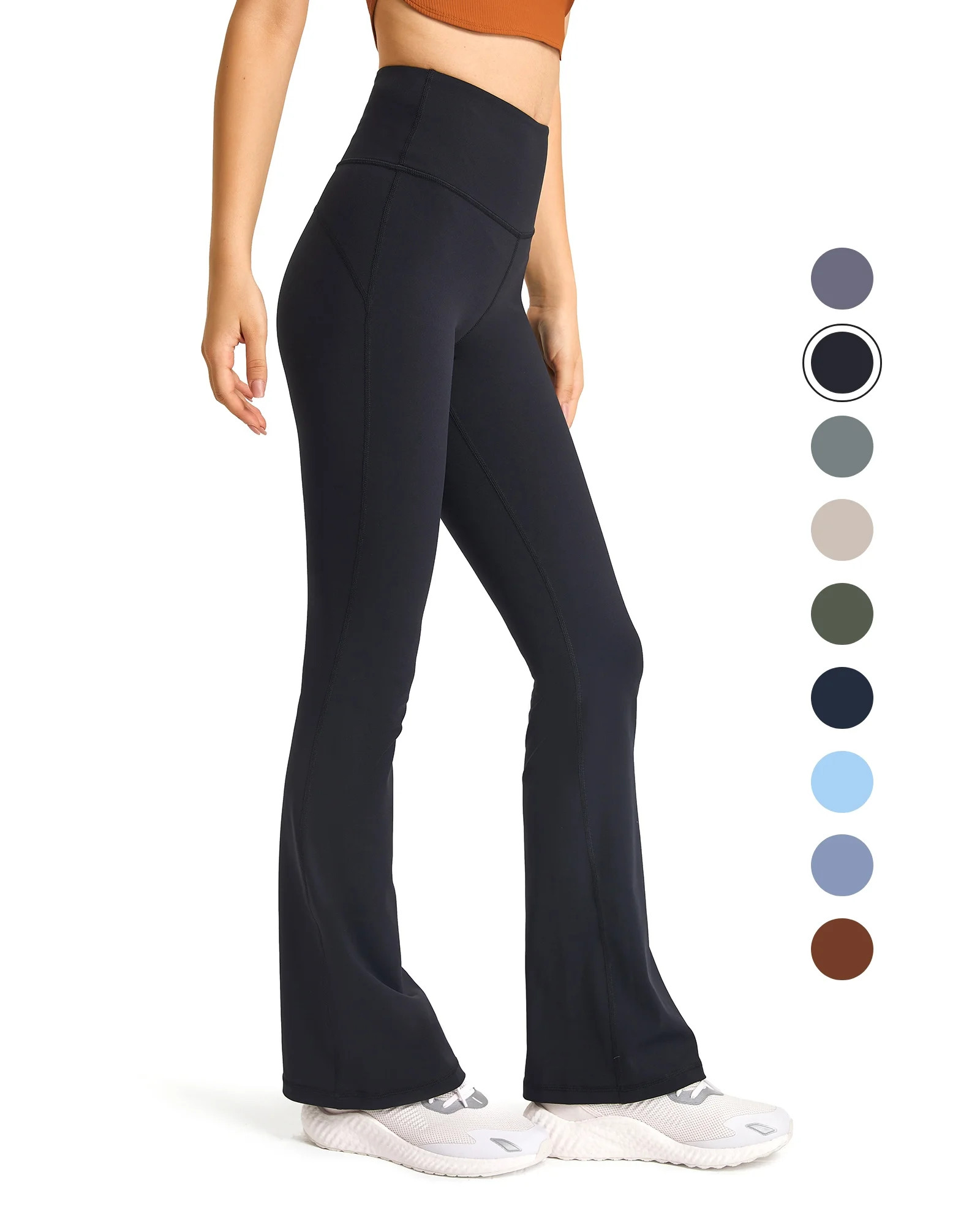 FITOP Flare Yoga Pants for Women Buttery Soft High Waist Bootcut Pants Workout Leggings | Walmart (US)