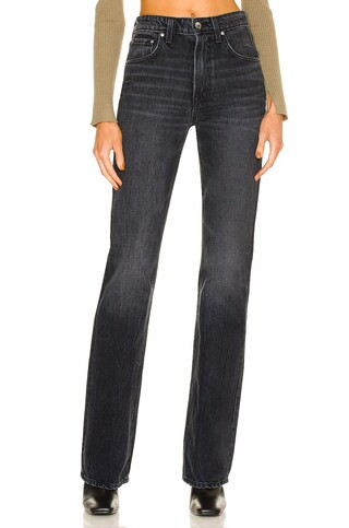 GRLFRND Melanie High Rise Boot Cut in Noho from Revolve.com | Revolve Clothing (Global)