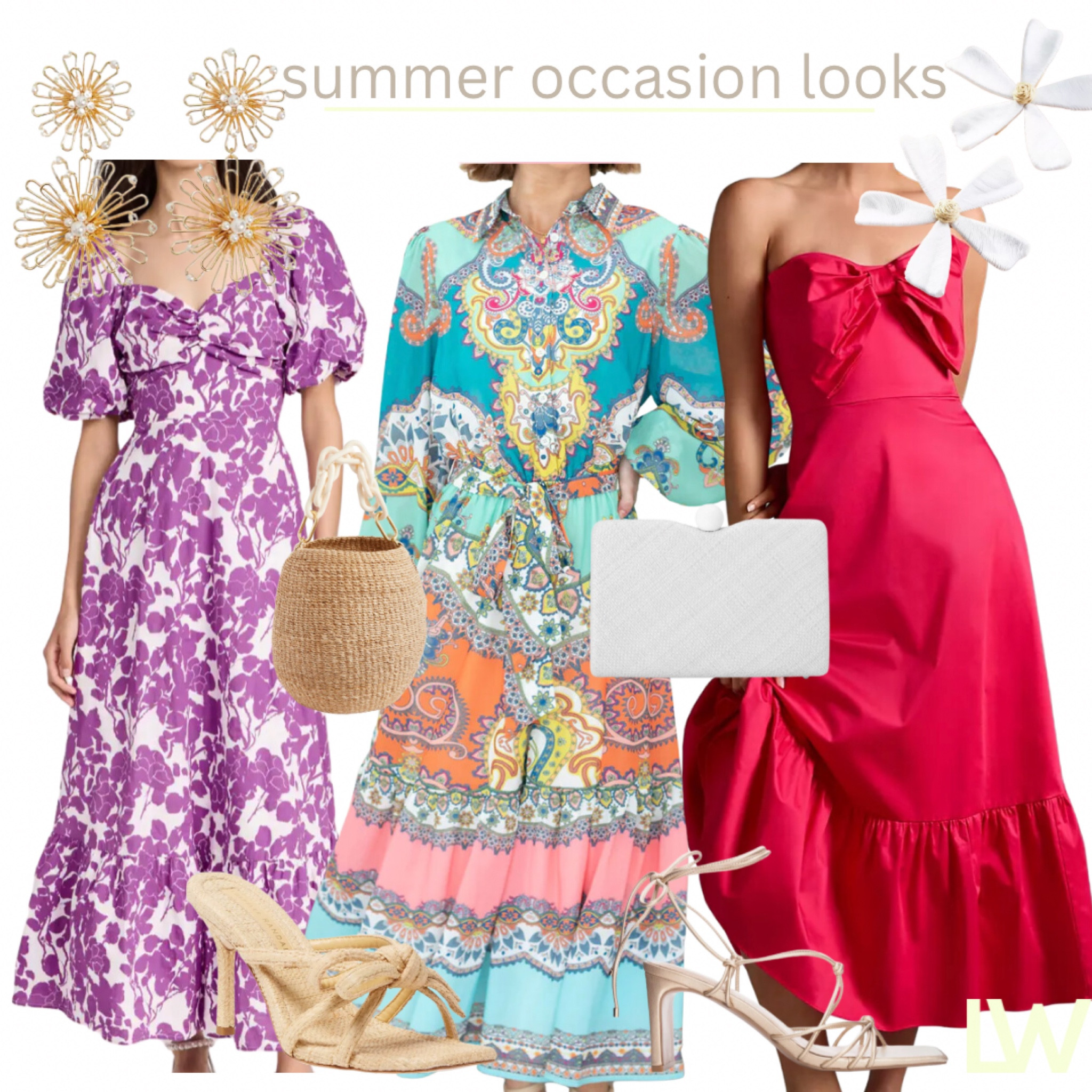 Summer Occasion fresh looks 💚🩵