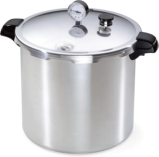 Presto 01781 23-Quart Pressure Canner and Cooker, Aluminum | Amazon (US)