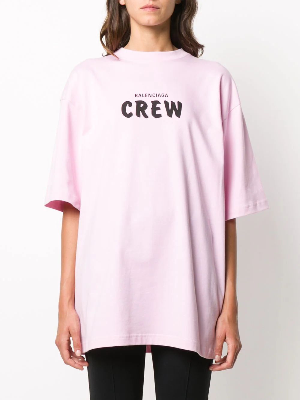 Crew logo print T-shirt | Farfetch (AU)