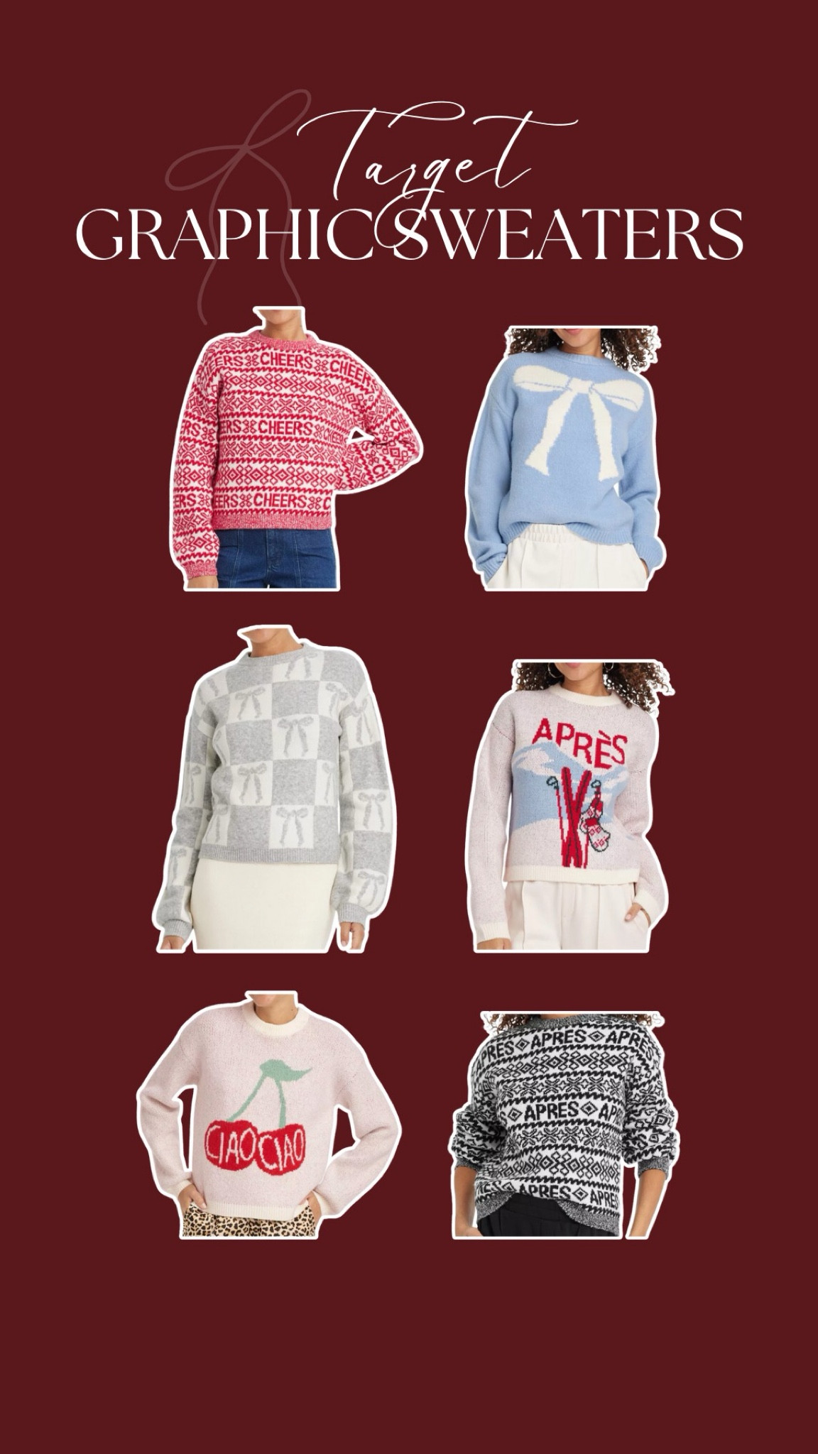 Holiday sweater on $15 at target right now!!

#LTKSaleAlert #LTKStyleTip #LTKCyberWeek