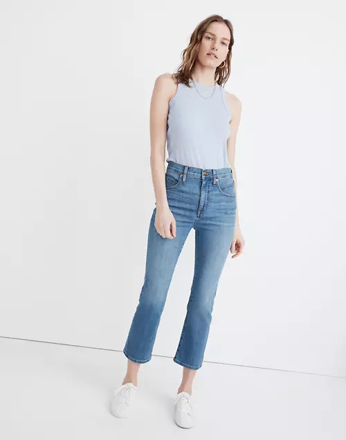 Cali Demi-Boot Jeans in Greenridge Wash: Seamed Yoke Edition | Madewell