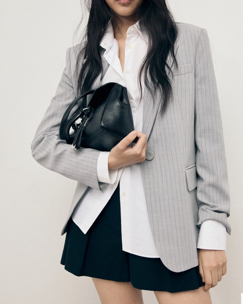 A few of my most recent mango purchases all on sale! I was looking for versatile pieces that I could wear to work and on the weekends. Love this pinstripe blazer on sale! 

Gray blazer, blue stripes, pinstripes, office attire, business casual, business chic 

#LTKWorkwear #LTKFindsUnder100