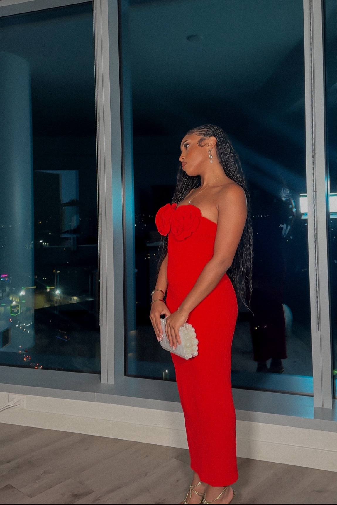 Red Rose Dress for the Holidays | Red Holiday Dress | Cherry Red Dress 

#LTKstyletip #LTKHoliday #LTKparties