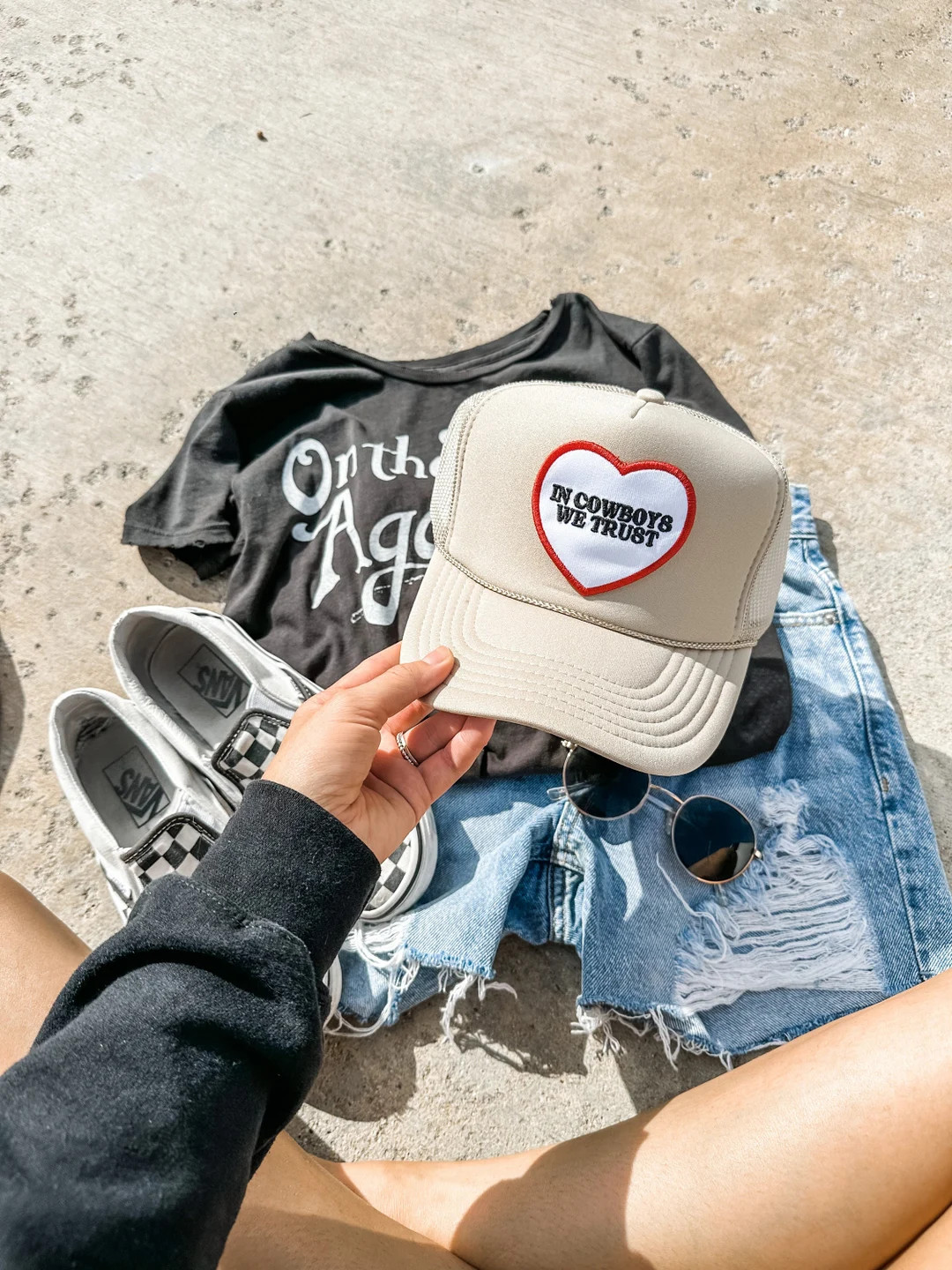 Cowgirl Trucker Hat Country Theme Hat Custom Cowgirl Trucker Hat Lake Baseball Cap Western Embroi... | Etsy (US)