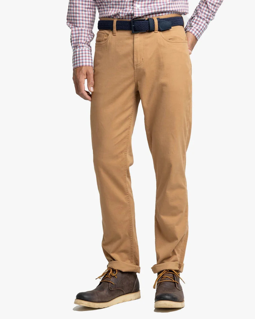 Sullivan Five Pocket Pant - Hazelnut Khaki | Southern Tide