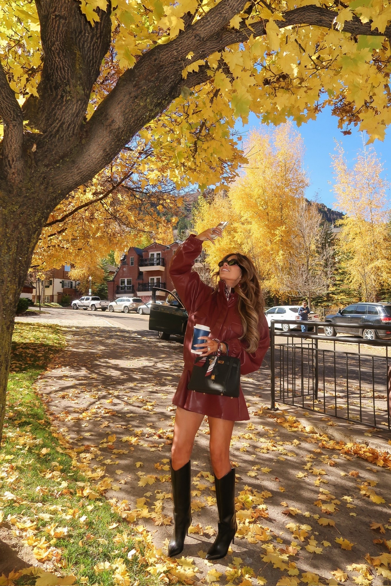 Aspen OOTD! Literally smiling ear to ear bc I’m so happy in this weather 🫶🍁

Wearing a size small in this matching set! Fall outfits, Aspen outfit, Fall fashion, Matching set, Family photo outfits, Boots, Leather jacket, Jacket, Emily Ann Gemma

#LTKShoeCrush #LTKStyleTip #LTKSeasonal