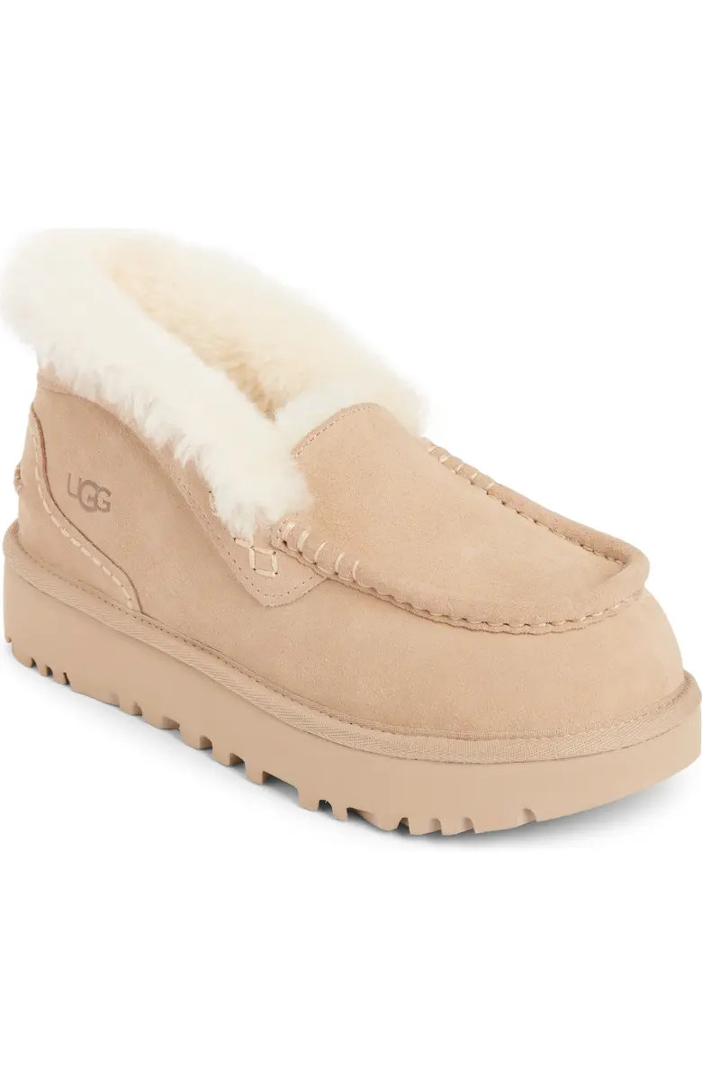 Ansley Parc Genuine Shearling Platform Slipper (Women) | Nordstrom