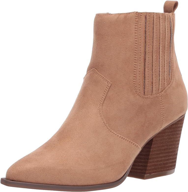 The Drop Women's Sia Pointed Toe Western Ankle Boot | Amazon (US)
