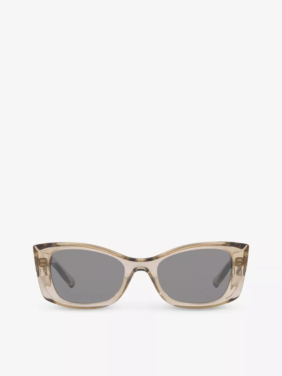 Women's SL593 rectangle-frame acetate sunglasses | Selfridges