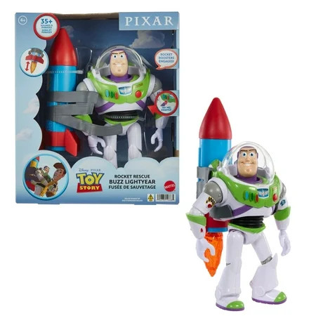 Disney and PixarToy Story Buzz Lightyear 10-inch Action Figure Toy with Rocket & Sounds | Walmart (US)