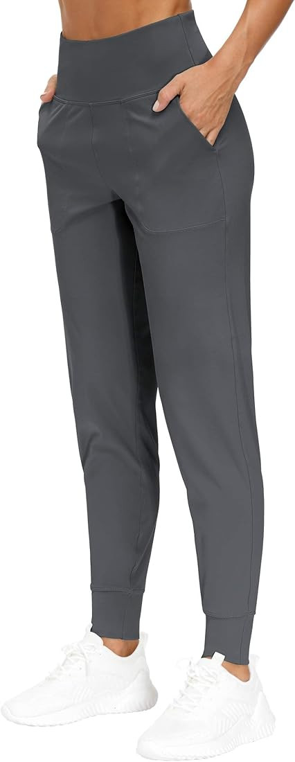 THE GYM PEOPLE Women's Joggers Pants Lightweight Athletic Leggings Tapered Lounge Pants for Worko... | Amazon (US)