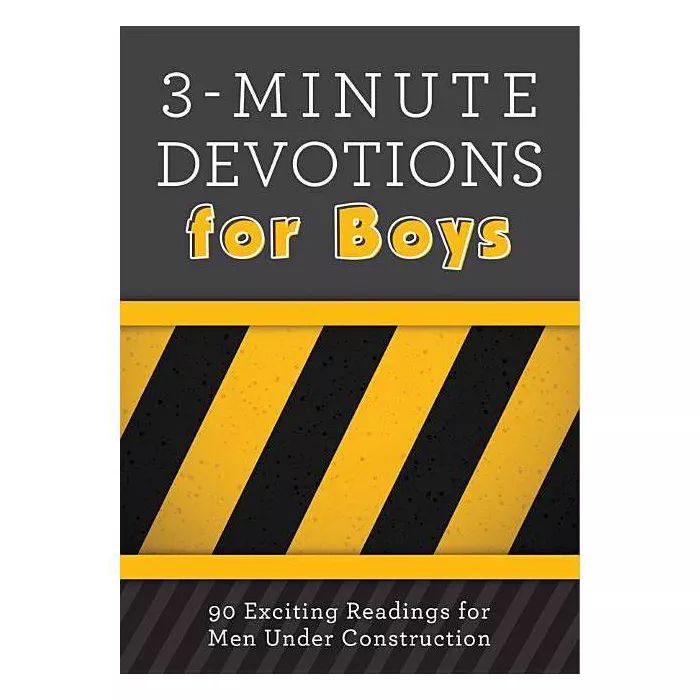 3-Minute Devotions for Boys - by  Glenn Hascall (Paperback) | Target
