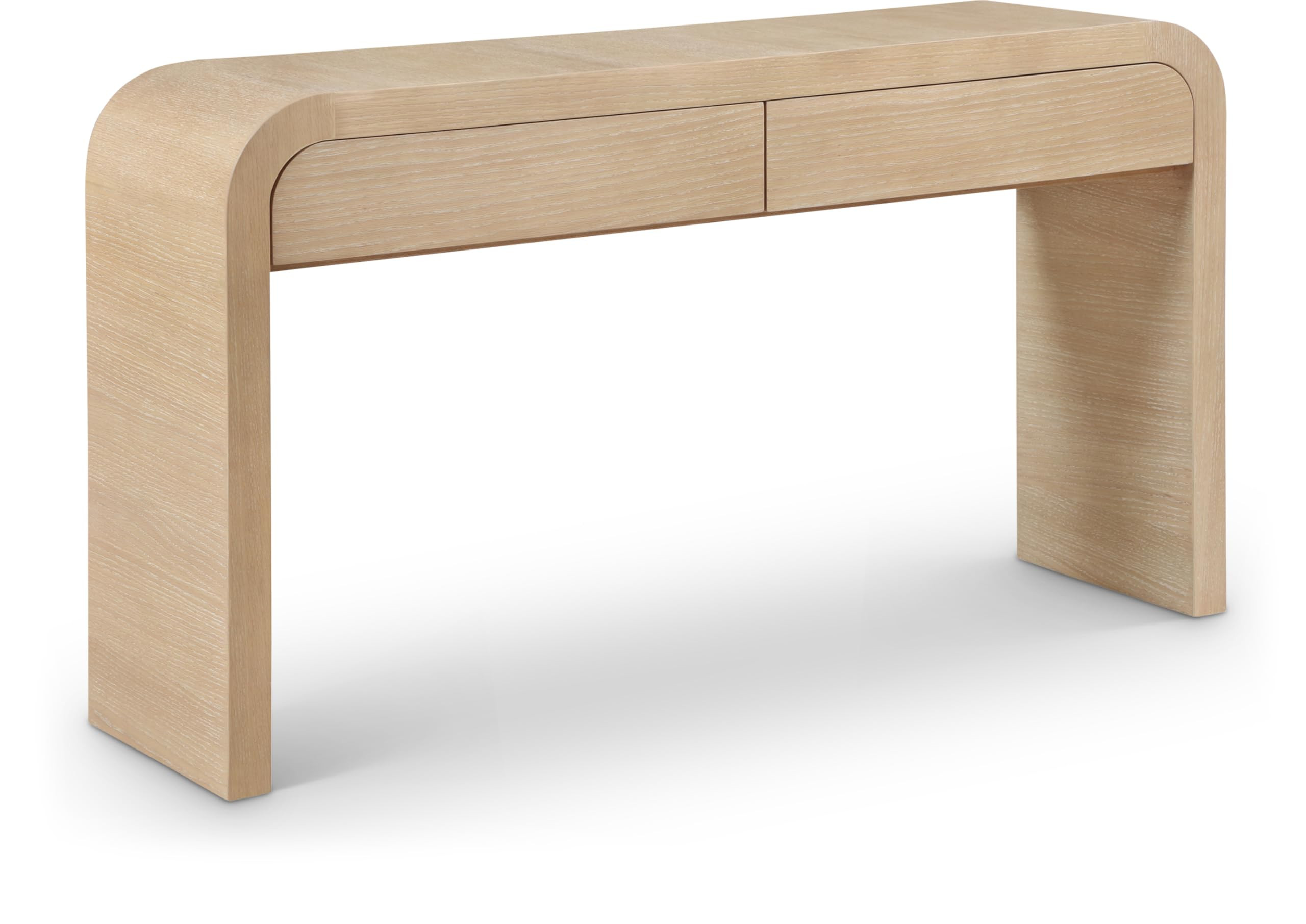 Meridian Furniture 272-S Cresthill Collection Mid-Century Modern Console Table with Oak Wood, Nat... | Amazon (US)