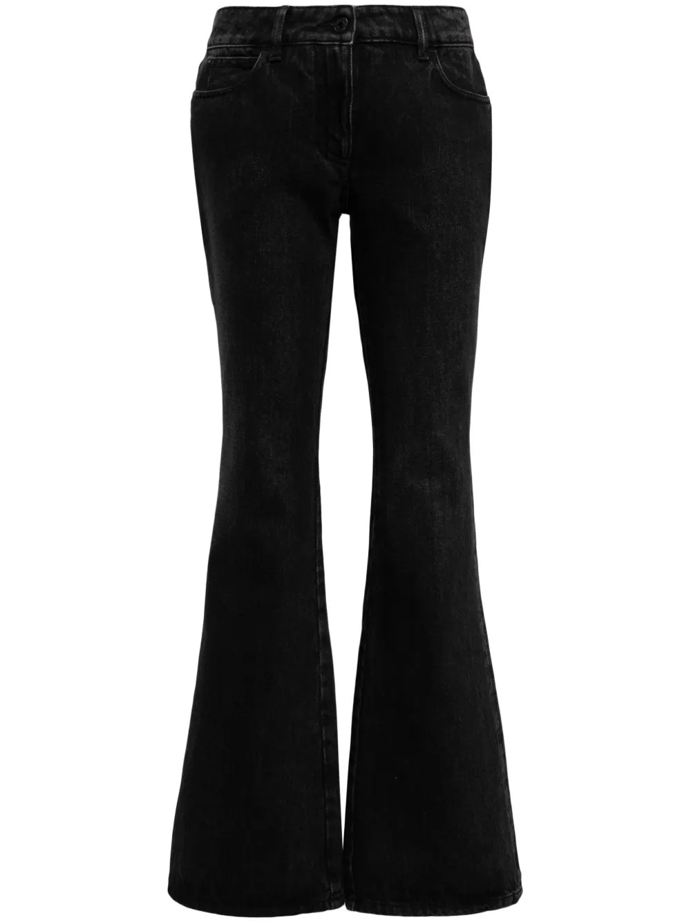 Off-White 5PKT Flared Jeans - Farfetch | Farfetch Global