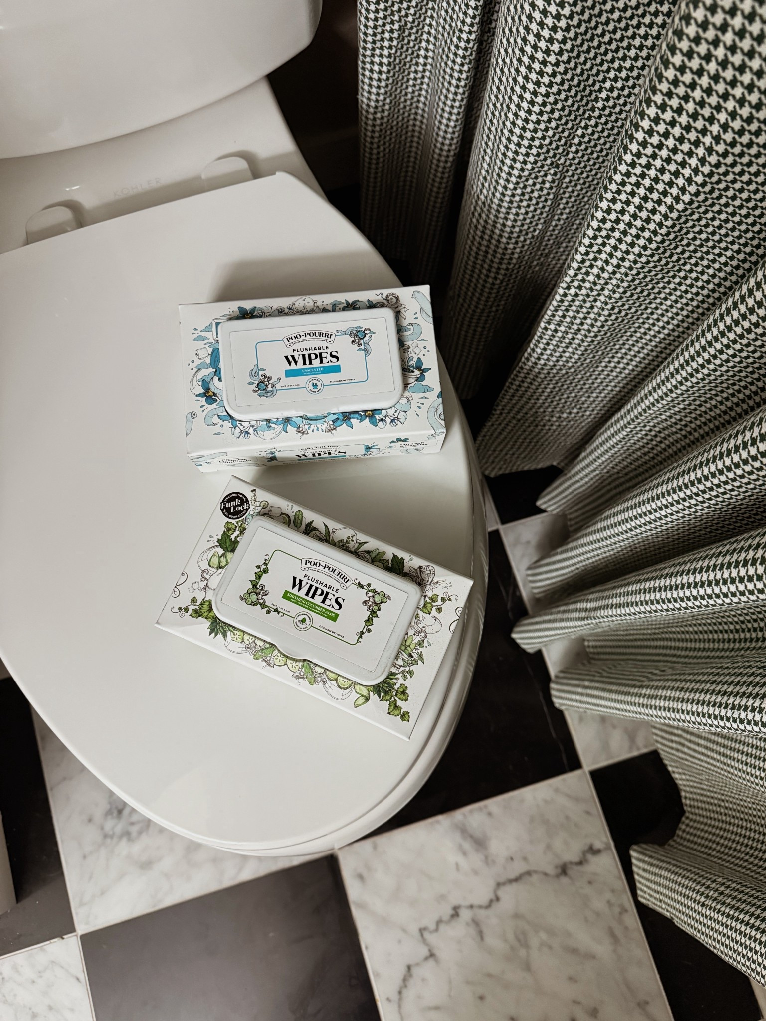 Hands down and an amazing PR package. Flushable wipes from our favorite brand Poo-pourri! ￼

#LTKBeauty #LTKselfcare #LTKHome