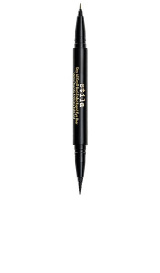 Stila All Day Dual-Ended Liquid Eye Liner in Mojito/Intense Black. | Revolve Clothing (Global)