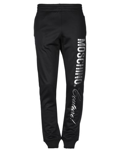 Moschino Man Pants Black Size 32 Polyester, Cotton, Elastane | YOOX (US)