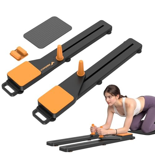 MERACH Pilates Board, Multifunctional Abdominal Plate, Detachable Ab Trainer Machine with Anti-Slip and Quiet Design, Portable Pilates Reformer for Core Workouts, Home Fitness Equipment for Women | Amazon (US)