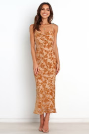 Mikalina Dress - Tan | Petal & Pup (US)