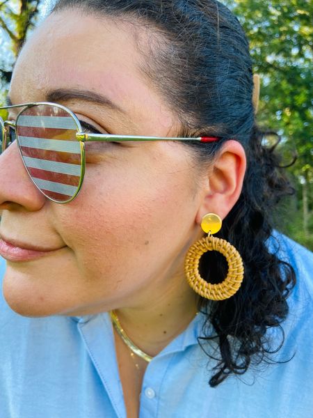Amazon is bringing it with these rattan earrings 

#LTKFindsUnder50 #LTKPlusSize #LTKSummerSales