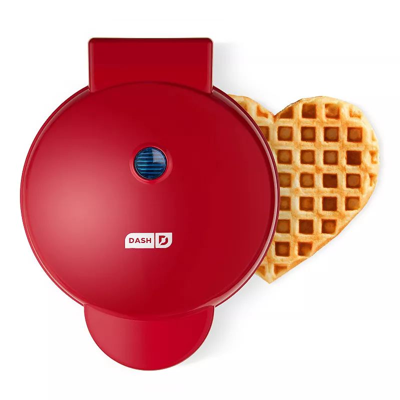 Dash Express Heart Waffle Maker, Red | Kohl's