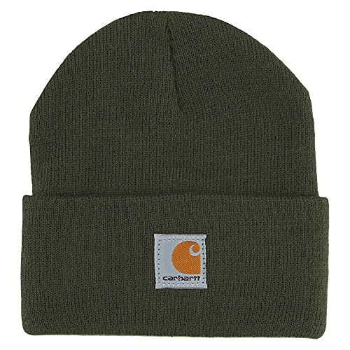 Carhartt Kid's CB8905 Kid's Acrylic Watch Hat - Youth One Size Fits All - Olive | Amazon (US)
