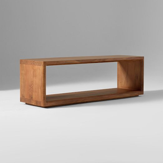 Calla Solid Wood Entryway Bench (42"&ndash;56") | West Elm (US)