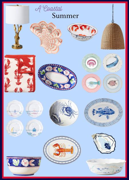 This summer, we all have coastal on our minds, and I am sharing some fabulous pieces that will look lovely in your home. Plates, lighting, blankets, you name it. I’m sharing it. #homesecor #decor #coastaldecor #coastal

#LTKFind #LTKhome