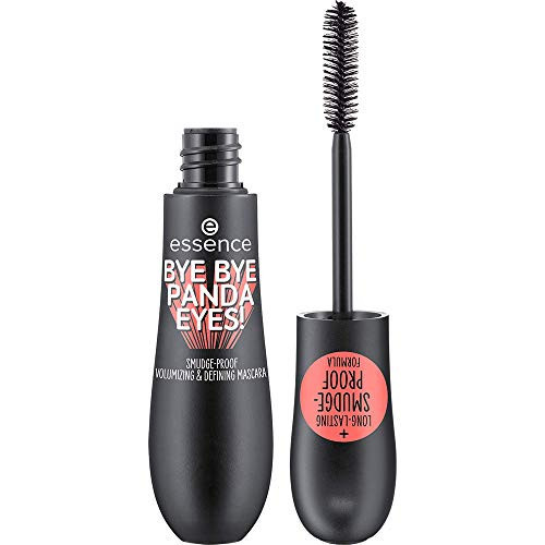 essence | Bye Bye Panda Eyes Tubing Mascara | Smudge-proof, Volumizing Definition | Vegan, Cruelty Free, Free From Parabens & Oils (Pack of 1) | Amazon (US)