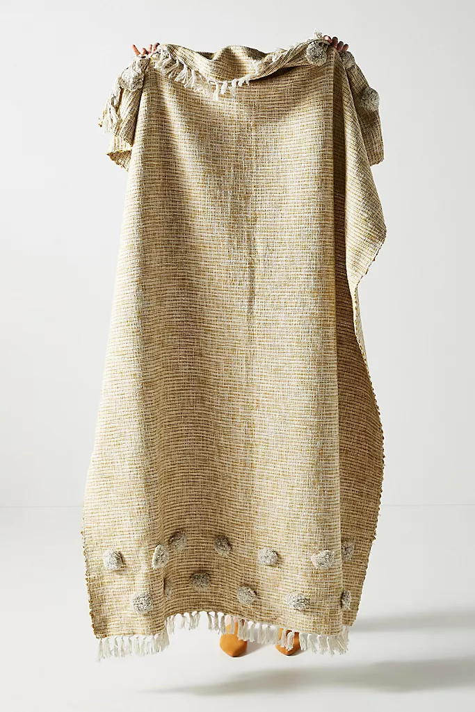Tufted Emilia Throw Blanket | Anthropologie (US)