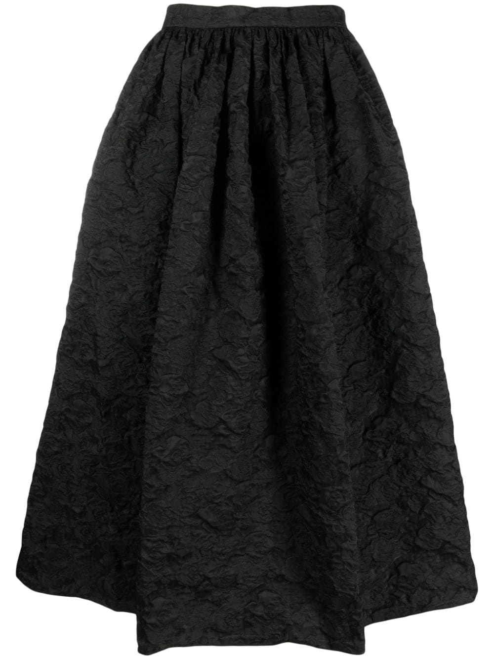 Erdem Textured A-line Skirt - Farfetch | Farfetch Global