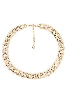 BaubleBar Michaela Curb Chain Necklace in Gold from Revolve.com | Revolve Clothing (Global)