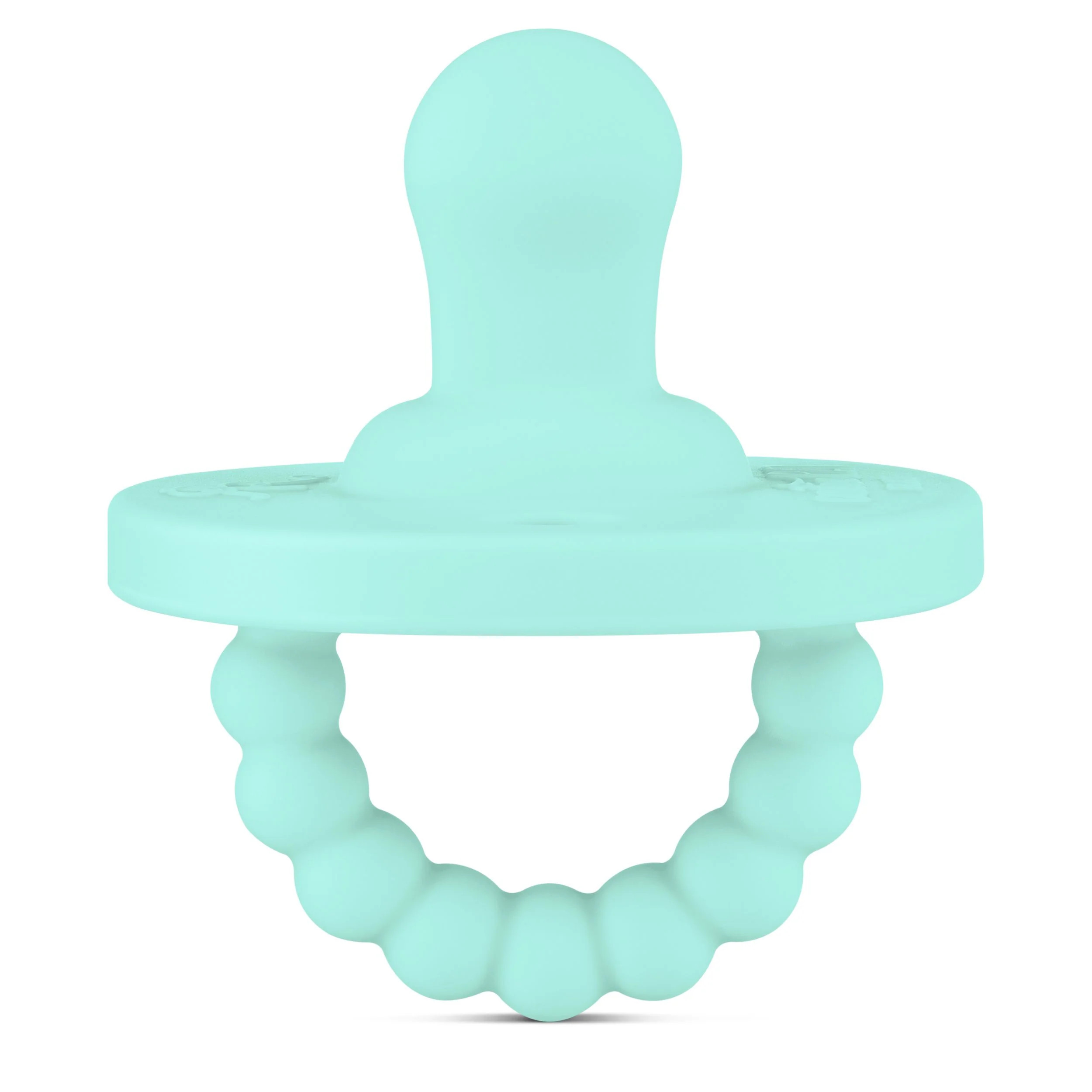 Cutie PAT Flat (0m+) Pacifier + Teether | Ryan & Rose